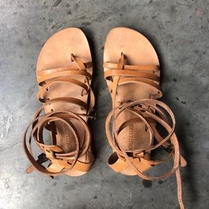 About luxe gladiator sandal - great quality